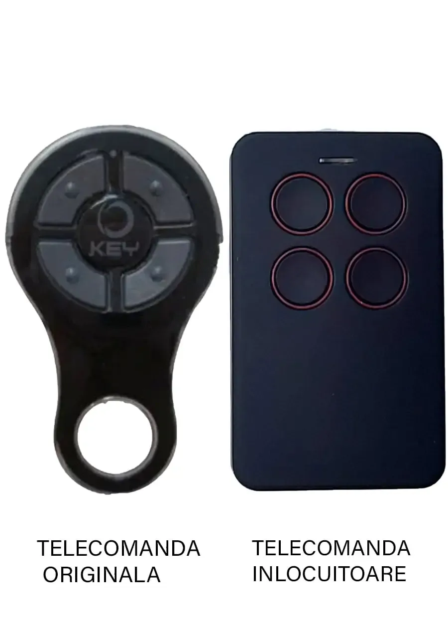 Telecomanda inlocuitoare poarta garaj de 2 si 4 canale cod saritor 433.92MHz Key SUB44R compatibila cu originalul (825)