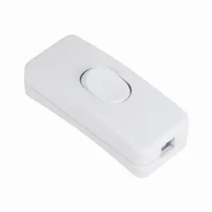 Intrerupator pe fir alb 2A 250VAC HST 41-27876-WH