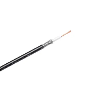 Cablu COAXIAL H155 50 ohm 5.4mm PVC negru CABLETECH