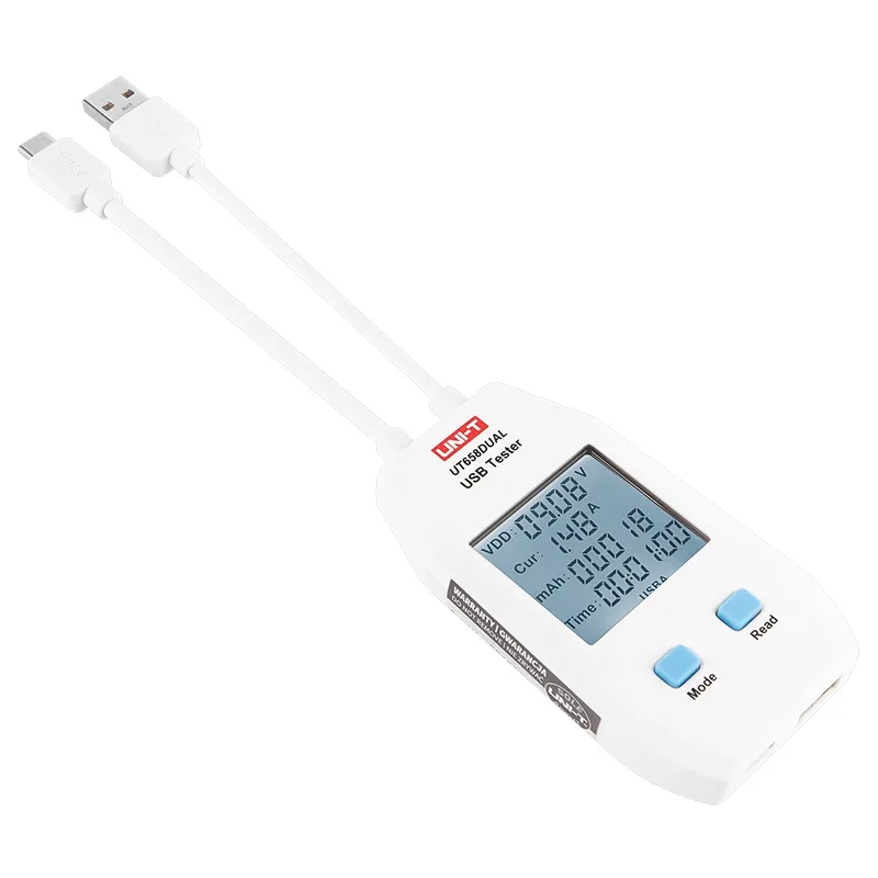Tester USB + USB TYPE C UT658DUAL UNI-T
