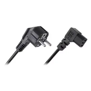 Cablu alimentare PC 3m conectori la 90 grade Cabletech