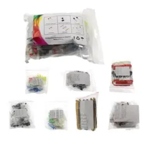 Kit electronic DIODE LED 5mm 3mm Condensatoare Rezistente si Tranzistoare