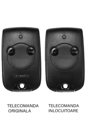 Telecomanda inlocuitoare poarta garaj de 2 si 4 canale cod fix 433.92MHz Somfy Keytis 4 NS RTS compatibila cu originalul (848)