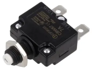 Siguranta termica 7A Imax1kA 125V 250V 32VDC 50VDC OPTIFUSE CBW57-ES-7A-5H