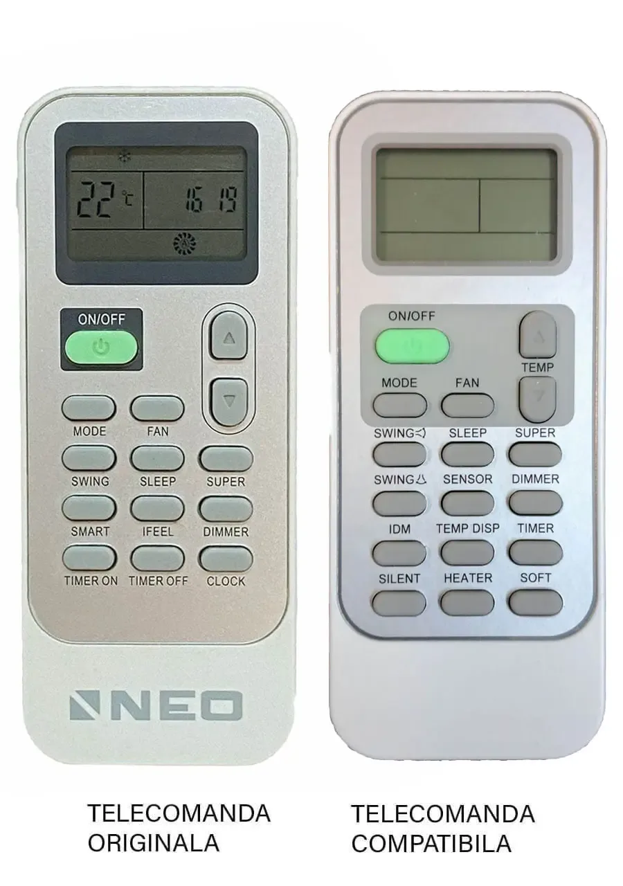 Telecomanda inlocuitoare compatibila Aer Conditionat Neo DG11J1-01 (433-2)