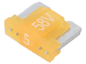 Siguranta 5A 58VDC auto 11mm aliaj de staniu ESKA 341724-58V