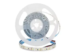 Banda LED SMD2835 5m lumina rece 6000K 12V 120LED/m 9.6W/m IP54 Well