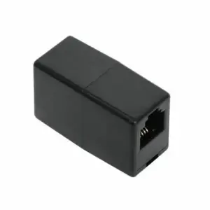 Cupla prelungire telefonica modulara RJ11 6P4C negru Well