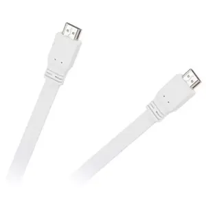 Cablu Hdmi alb plat v1.4 1.8m Cabletech