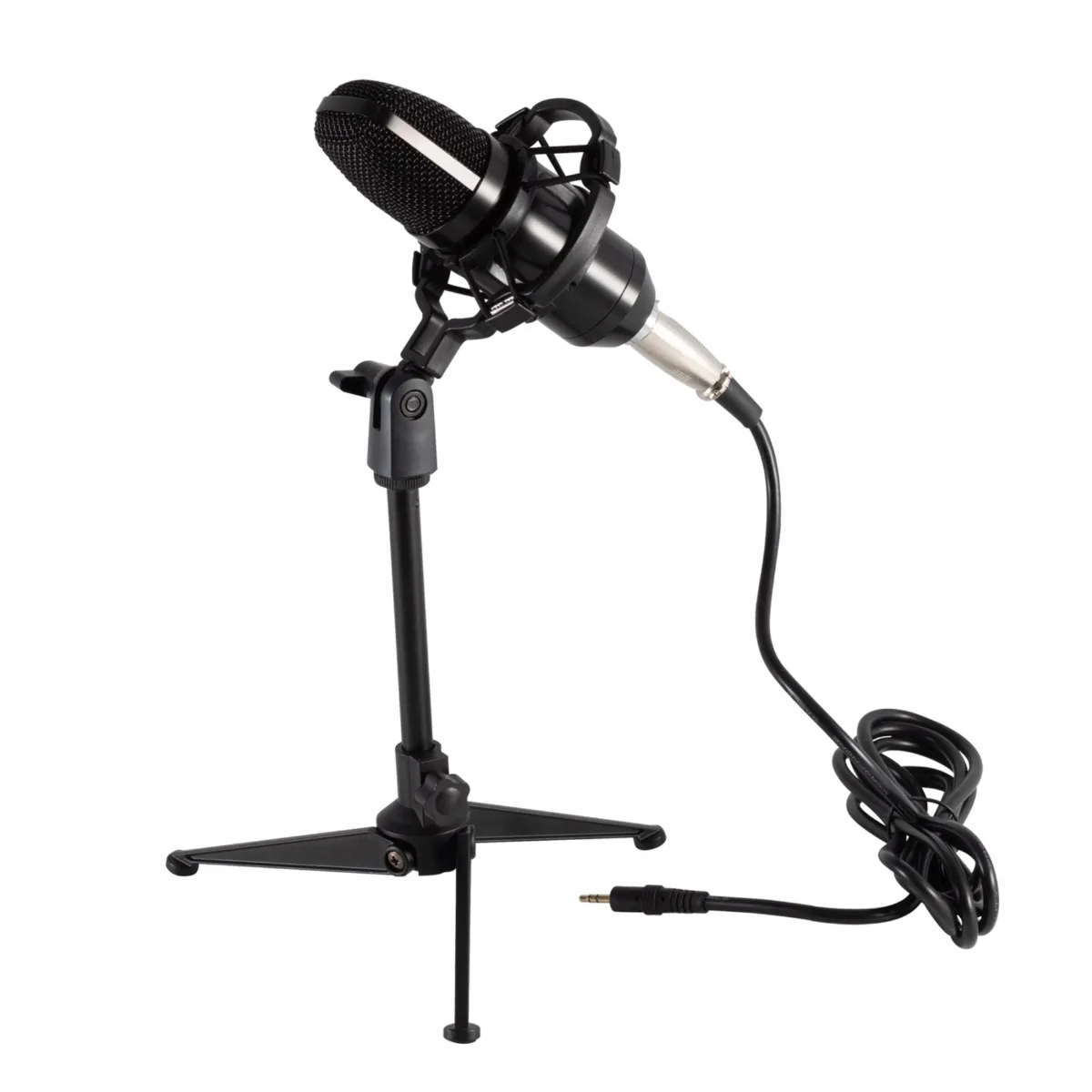 Set microfon profesional de studio tripod cablu XLR-3.5 mm SAL M 12