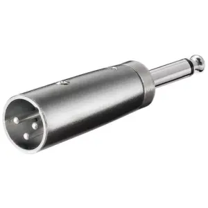 Adaptor XLR la Jack 6.35 mm mono tata Goobay