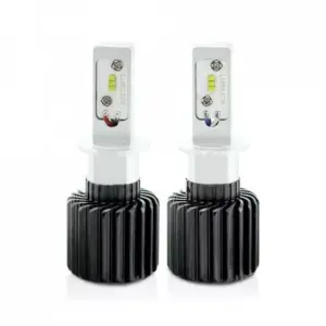 Becuri Far auto LED H3 set 2buc 12-24V 4000lm Lumina Alba CARGUARD