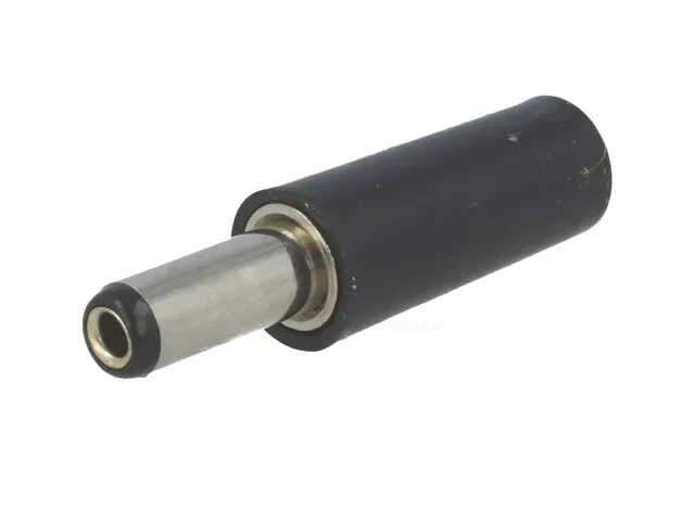 Mufa alimentare DC tata 5.5mm x 2.5mm pe cablu 14mm PC-004