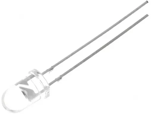 LED 5mm ultraviolet ?d 400-410nm 15° 20mA 12÷14mW 3-3.8V -30÷85°C OPTOSUPPLY OSV5DL5111A