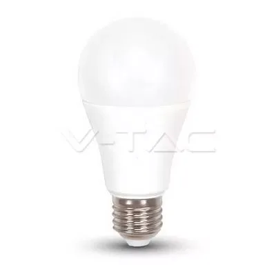 Bec LED A60 E27 9W 2700K lumina alb cald cu senzor de lumina