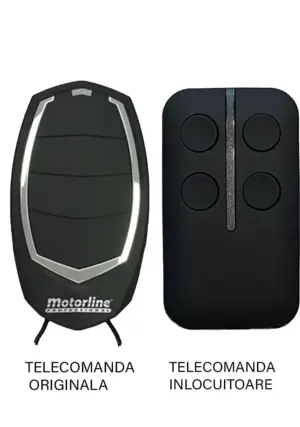 Telecomanda inlocuitoare poarta garaj Motorline FALK 433.92MHz /cu cod de siguranta /pana la 100 de metrii /cu 4 canale