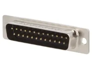 Mufa Serial D-Sub 25 pini tata pe cablu lipire 3A placare gold flash CONEC 301A10059X