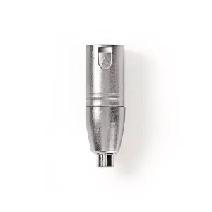 Adaptor XLR 3 pini tata - mama RCA 1buc metal NEDIS