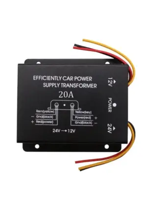 Convertor auto IN 24V intrare la OUT 12V /20A iesire (558)