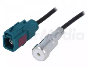 Cablu adaptor antena Fakra - ISO mama-mama 0.23m 4CarMedia
