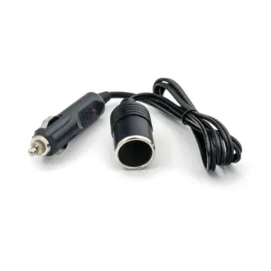 Cablu prelungitor bricheta auto 12-24V 1m cu siguranta fuzibila 10A Carguard USC005
