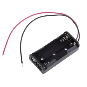 Suport baterii 2x AAA terminal cabluri 150mm COMF BH-421A
