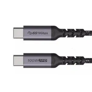 Cablu USB-C tata la USB-C tata 1m 100W 3.1 20V 5A 10Gbps
