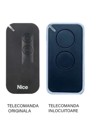 Telecomanda inlocuitoare poarta garaj Nice MyGo de doua si patru canale/ cod saritor/ 433.92MHz (340)