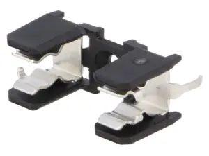 Suport clema sigurante cilindrice montare THT 5x20mm 10A SCHURTER 0031.8201