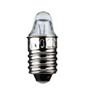 Bec E10 cu filet 3.7V 0.3A lentila Goobay