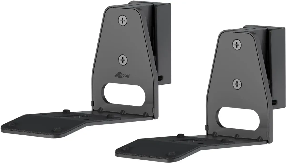 Set suport difuzor de perete Modern Sonos Era 300 Flex negru Goobay 71194
