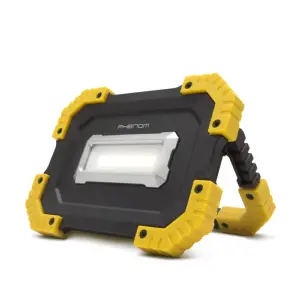 Reflector multifunctional COB LED reincarcabil USB acumulator incorporat 2x2200mAh 16W 1000lm IPX4 Phenom
