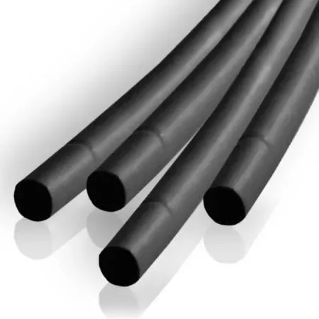 Tub termocontractabil 1.5mm/ 0.75mm negru 0.5m Kemot