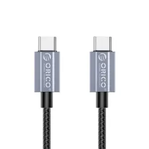 Cablu USB Orico GQA100-20-BK 100W USB Type-C - USB Type-C 2m negru
