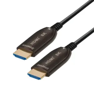 Cablu HDMI v2.0 Active Optical AOC 30m 8K 60Hz ARC Ethernet cu fibra optica 4.8mm