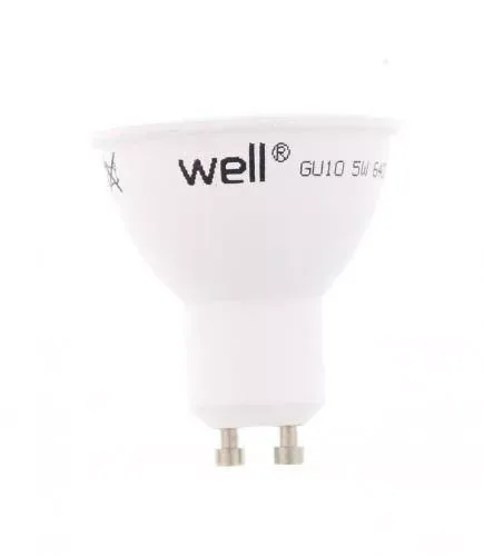 Spot cu led MR16 GU10 5W 230V lumina rece Well