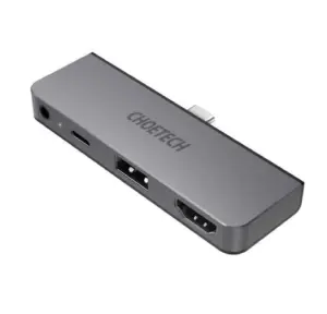 HUB USB type C - 1x HDMI + 1x USB 2.0 + USB type C PD 60W+ 1x Jack 3.5 mm Choetech HUB-M13
