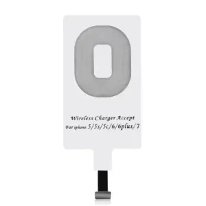 Receptor wireless Qi pentru Apple iPhone alb Choetech WP-IP-301WH