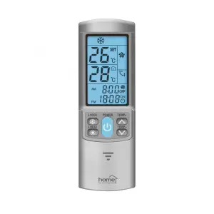 Telecomanda universala pentru aparate de aer conditionat 2000 coduri argintiu HOME