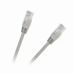 Cablu retea CAT6 UTP patchcord 2x RJ45 5m CCA gri