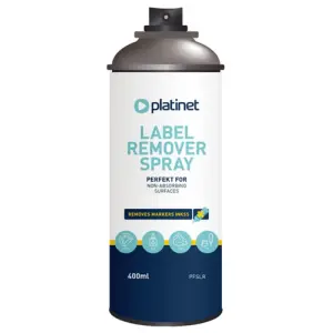 Spray pentru indepartarea etichetelor adezive Platinet PFSLR LABEL REMOVER 400ml
