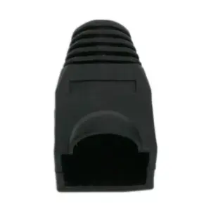 Protectie neagra pentru cablu cu modular 8P8C