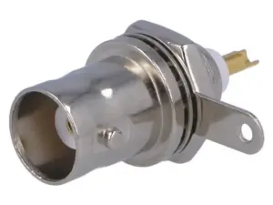 Mufa BNC mama lipire montare pe panou teflon NINIGI BNC-006-T