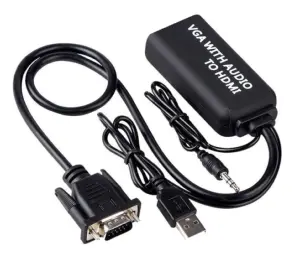 Cablu adaptor VGA la HDMI 1920x1200 cu sunet