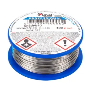 Fludor 0.9mm SN60 PB40 rola 100g CYNEL