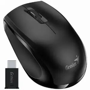 Mouse Genius NX-8006S 31030036400 wireless 2.4GHz optic 1200dpi butoane/scroll 3/1 USB-C negru