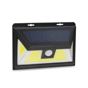 Reflector solar cu senzor de miscare 3 LED-uri COB 5W 300lm IP65 Phenom Lighting 55286