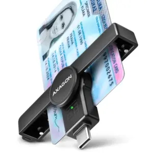 Smart Card PocketReader AXAGON CRE-SMPC USB-C
