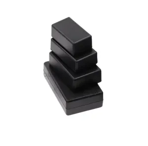Cutie cu auto-inchidere 58x56x28 mm negru pentru montaje electronice