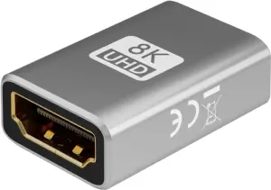 Adaptor HDMI 8K/60Hz 4K/120Hz cuplaj mama-mama Goobay 72008